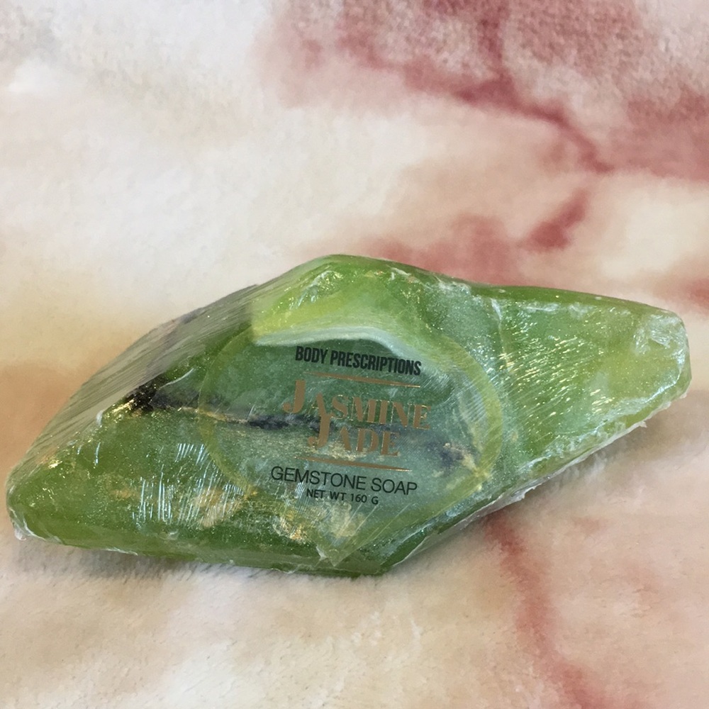 Scented Gemstone Soap Body Prescriptions 160g NWT Jasmine Jade Fragrance